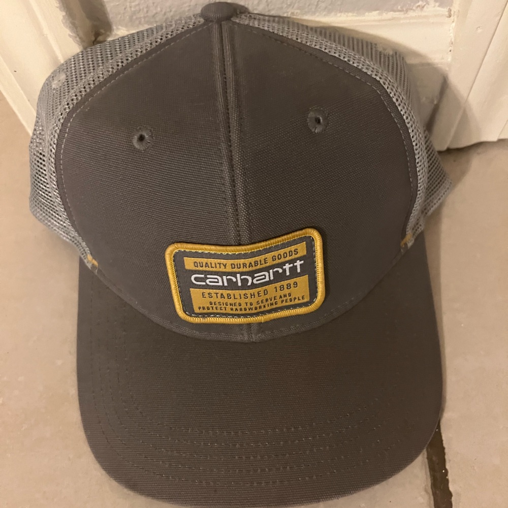 Carhartt Gray Mesh Back Cap